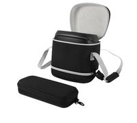 Sac fourre-tout de protection pour haut-parleur, étui à bandoulière portable pour JBL Partybox Encore 2/1, pochette de rangement avec bandoulière et mini sac pour microphone, gris