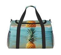 Sac fourre-tout de voyage avec impression de constellation de pizzas, 50 x 33 x 26 cm, pliable avec sangle d'épaule et double poignées pour les voyages de week-end, la gym, les voyages d'affaires et