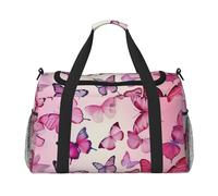 Sac fourre-tout de voyage avec impression de constellation de pizzas, 50 x 33 x 26 cm, pliable avec sangle d'épaule et double poignées pour les voyages de week-end, la gym, les voyages d'affaires et