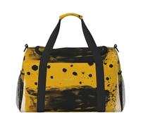 Sac fourre-tout de voyage avec impression de constellation de pizzas, 50 x 33 x 26 cm, pliable avec sangle d'épaule et double poignées pour les voyages de week-end, la gym, les voyages d'affaires et