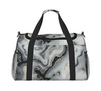 Sac fourre-tout de voyage avec impression de constellation de pizzas, 50 x 33 x 26 cm, pliable avec sangle d'épaule et double poignées pour les voyages de week-end, la gym, les voyages d'affaires et