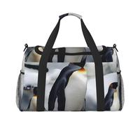 Sac fourre-tout de voyage avec impression de constellation de pizzas, 50 x 33 x 26 cm, pliable avec sangle d'épaule et double poignées pour les voyages de w nd, la gym, les voyages d'affaires et