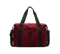 Sac fourre-Tout de Voyage Grande capacité for Femme, Sac de Sport de Voyage, Sacs de Yoga et de Fitness for Femme(Red)