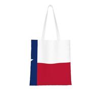 Sac fourre-tout drapeau du Texas. Toile légère, double poignée, sac fourre-tout élégant pour femme, parfait pour le shopping, le travail et le transport quotidien.