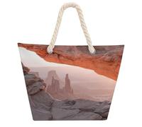 Sac fourre-tout en corde de chanvre | Grand sac à main réutilisable en tissu Oxford | Sac à main étanche DIY personnalisable pour femmes/hommes | Sac à provisions respectueux de l'environnement, style