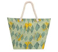 Sac fourre-tout en corde de chanvre | Grand sac à main réutilisable en tissu Oxford | Sac à main étanche DIY personnalisable pour femmes/hommes | Sac à provisions respectueux de l'environnement, Style