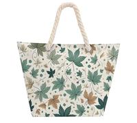Sac fourre-tout en corde de chanvre | Grand sac à main réutilisable en tissu Oxford | Sac à main étanche DIY personnalisable pour femmes/hommes | Sac à provisions respectueux de l'environnement, Style