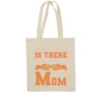 Sac fourre-tout en coton naturel « No One is There to Love and Care Like A Mom » Blanc