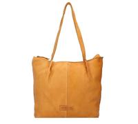 Sac fourre-tout en cuir Harold's Submarine Shopper 39 cm - Jaune