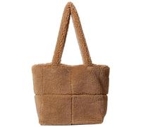 Sac fourre-tout en peluche, sac fourre-tout en peluche de capacité, à main simple en fourrure pour femme, à main mignon en fausse fourrure d'hiver, épaule chaude pour fille d'hiver, ca