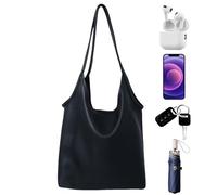 Sac fourre-tout en PU pour femme, sac fourre-tout en PU pour femme - Sac à bandoulière zippé de grande capacité pour filles | Sac de voyage, sac hobo en cuir PU pour un usage quotidien, voyage