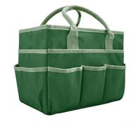 Sac fourre-tout en tissu Oxford avec plusieurs poches extérieures, poignées renforcées, support vertical en carton et design résistant à l'eau pour organiser les fournitures