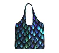 Sac fourre-tout en toile avec motif magique pour femme, sac d'épicerie réutilisable, grande pochette en toile de sport, sac à main portable