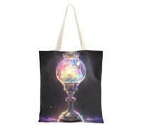 Sac fourre-tout en toile Emprisoned Genie avec poches pour le travail Sac fourre-tout esthétique
