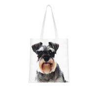 Sac fourre-tout en toile motif chien bien comporté avec imprimé sur toute la surface, grand sac fourre-tout réutilisable avec double poignée, sac de plage, sac de week-end