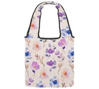 Sac fourre-tout en toile pour femme, joli espace avec planètes, étoiles, motif astrologie, sac fourre-tout réutilisable pour les courses, le travail, Multicolore 04, 14.1x14.9in/36x38cm
