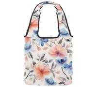 Sac fourre-tout en toile pour femme, joli espace avec planètes, étoiles, motif astrologie, sac fourre-tout réutilisable pour les courses, le travail, Multicolore 06, 14.1x14.9in/36x38cm