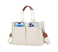 Sac fourre-tout en toile - Sac à main multi-poches | Sac à main à bandoulière T0tes pour femme | Sac en toile décontracté pour filles | Sac à main élégant et tendance | Sac à main de voyage léger pour
