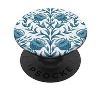 Sac fourre-Tout Floral Mignon Vintage Fleurs PopSockets PopGrip Adhésif