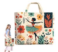 Sac fourre-tout floral, sac à main matelassé patchwork pour femme, sac à main de taille moyenne, grande capacité, sac à main épais, réutilisable, respectueux de l'environnement, sac de rangement