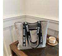 Sac fourre-tout grande capacité rose vif décontracté, nouveau sac à bandoulière étudiant, sac à main de style mode étranger Taille UniqueMulticolorePolyester