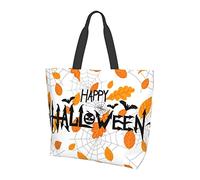 Sac fourre-tout Happy Halloween pour femmes, sacs fourre-tout pour femmes, sac fourre-tout étanche pour professeur, salle de sport, travail, école avec poche intérieure