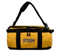 Sac fourre-tout imperméable 40L/70L/90L - Sac à dos convertible avec toile PVC, sangles de compression et sangles d’épaule rembourrées - STEIN Metro Sac de voyage et de sport pour l’extérieur, jaune