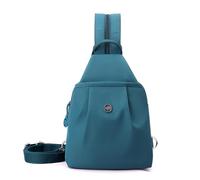 Sac fourre-tout imperméable à 2 voies convertible, sac de voyage en Oxford anti-vol de grande capacité, deux sacs à bandoulière/bandoulière, bleu, L