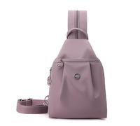 Sac fourre-tout imperméable à 2 voies convertible, sac de voyage en Oxford anti-vol de grande capacité, deux sacs à bandoulière/bandoulière, Rose, L