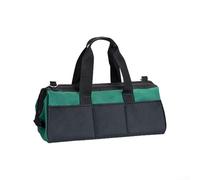 Sac fourre-tout imperméable fabriqué avec un tissu épais en toile 1680D, une grande capacité intérieure et six poches extérieures pour la gestion des outils (45,7 cm)