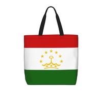 Sac fourre-tout imprimé drapeau du Tadjikistan pour femme, sac à main de travail, grande capacité, sac à main décontracté, pour voyage, salle de sport