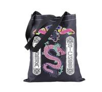 Sac fourre-tout inspiré de la musique pour amateur de musique, sac à provisions motif dragon coréen, dragon, 35cm ( 13.78 inch ) * 38 cm ( 14.97 inch)
