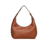 Sac fourre-tout japonais élégant avec épaule en forme de lune pour un usage quotidien décontracté. Design minimaliste, qualité durable., marron, 22cmX8cmX15cm