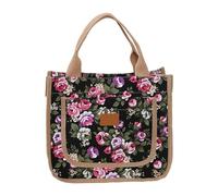 Sac fourre-tout léger en tissu renforcé avec compartiment extensible pour l'entraînement, les trajets et les voyages, sac tendance pour tous les jours, Noir , Beauté de masse