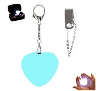 Sac fourre-tout Love Wallet avec lumière à détection tactile, lampe LED en forme de cœur pour sac à main et pochette avec capteur automatique, porte-clés tactile intelligent (Blue Light Heart)