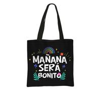 Sac Fourre-Tout Manana Sera Bonito Pour Femme,Karol G Merch Music Tomorrow Will Be Nice Initiated,Sac À Main Pour Femme,Sac À Soupe,Sac À Provisions,Cadeau