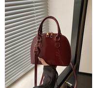 Sac fourre-tout minimaliste à couleur unie et brillant en PU, convient pour le shopping, le transport quotidien, les jeunes femmes, les étudiants, les jeunes professionnels, le bureau, l'école, le tra