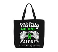 Sac Fourre-Tout Mois De Sensibilisation Aux Traumatismes Crâniens Sac Femme Plage Pliable Avec Poignées Sacs À Main, Pour Shopping, Voyage, École, Femmes