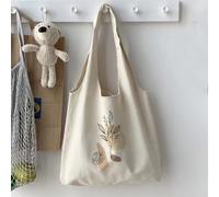Sac fourre-tout motif végétal abstrait. Sac d'école pour les diplômés, les adolescentes, les étudiantes de première, deuxième, troisième et quatrième année à l'université, au collège et au lycée. Parf