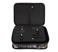 Sac fourre-tout multifonction pour coiffeur pour ciseaux peigner les cheveux, matériau en toile PU miroir abdominal durable, sac de rangement d'outils de coiffure de grande capacité, léger et portable