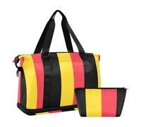 Sac fourre-tout multifonctionnel drapeau belge w nder/nuitée sac de voyage avec sangle réglable pour voyage