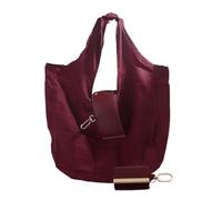 Sac fourre-tout pliable, sac de courses compact réutilisable avec | Se replie dans une pochette porte-clés compacte, se développe en un sac spacieux pour le shopping, les voyages