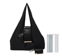 Sac fourre-tout porte-clés | Compact, pliable et léger | Sac à main extensible avec porte-clés, pour le shopping quotidien, les voyages, les vacances, les sorties au bureau, les trajets quotidiens