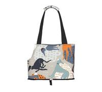 Sac fourre-Tout pour Animaux de Compagnie, Sac à Main Portable de Voyage pour Chien avec Boucle de sécurité en métal pour la randonnée en métro, Lévriers Mignons