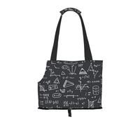 Sac fourre-Tout pour Animaux de Compagnie, Sac à Main Portable de Voyage pour Chien avec Boucle de sécurité en métal pour la randonnée en métro, Cadeaux de Professeur de mathématiques