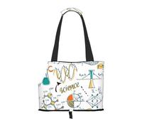 Sac fourre-Tout pour Animaux de Compagnie, Sac à Main Portable de Voyage pour Chien avec Boucle de sécurité en métal pour la randonnée en métro, Laboratoire Scientifique Éducation Biologie Chimie