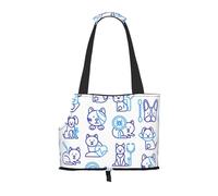 Sac fourre-Tout pour Animaux de Compagnie, Sac à Main Portable de Voyage pour Chien avec Boucle de sécurité en métal pour la randonnée en métro, Clinique Vétérinaire Thin Line Healthcare Médical