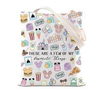 Sac fourre-tout pour fans de contes de fées - Cadeau de vacances - Motif souris - Crème glacée - Cadeau pour les amateurs de collations, Ice Thing T UK, INCHES