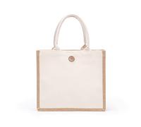 Sac fourre-tout pour femme avec poche ouverte en toile de jute pour enterrement de vie de jeune fille Sac cadeau populaire réutilisable, Comme décrit., 31X27X16CM