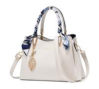 Sac fourre-tout pour femme avec support de présentation, blanc, Taille unique